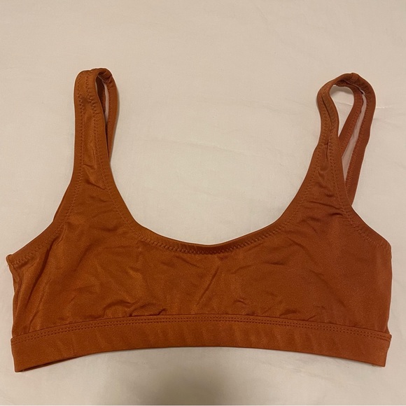 Fashion Nova Copper Colored High Waisted Bikini Size Medium - Picture 3 of 8